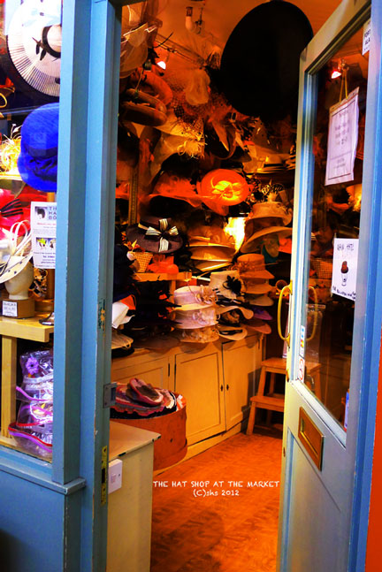 Photograph of the Oxford Hat Shop by susan sheldon nolen