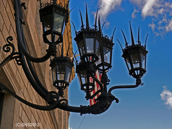 Boston's Library Lights