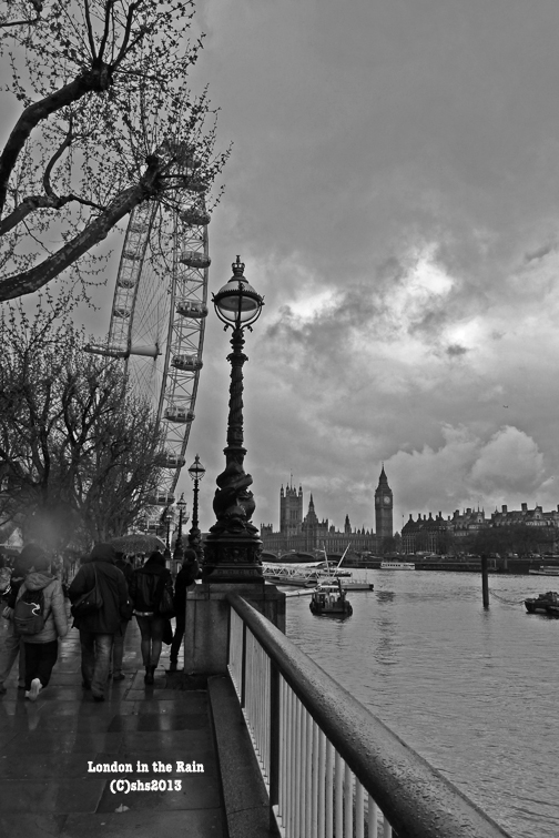 Raining in London