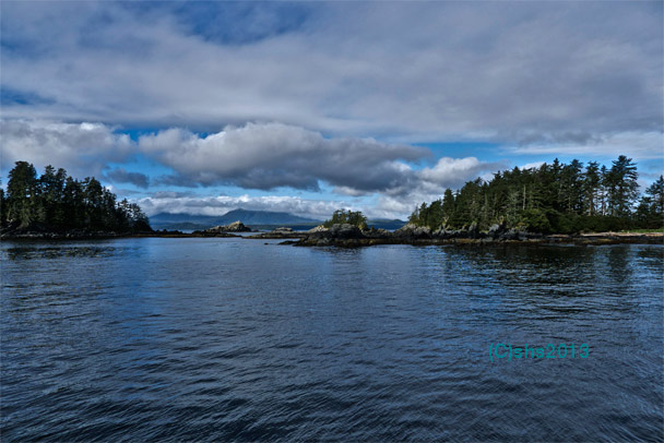 Heading toward the rocks!