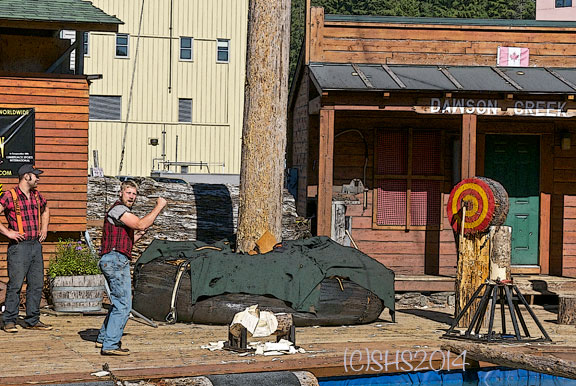 photograph of lumberjacks roaring by susan sheldon nolen