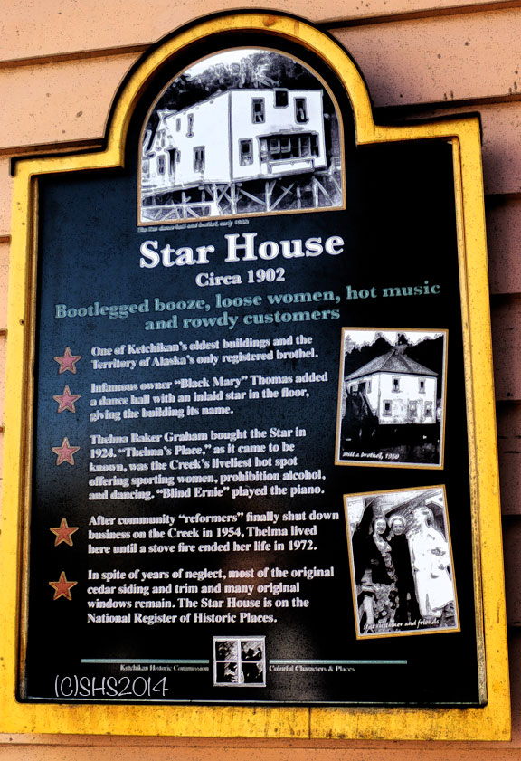 sign in Alaska by she 2014