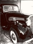 black and white photo of a car by susan sheldon nolen