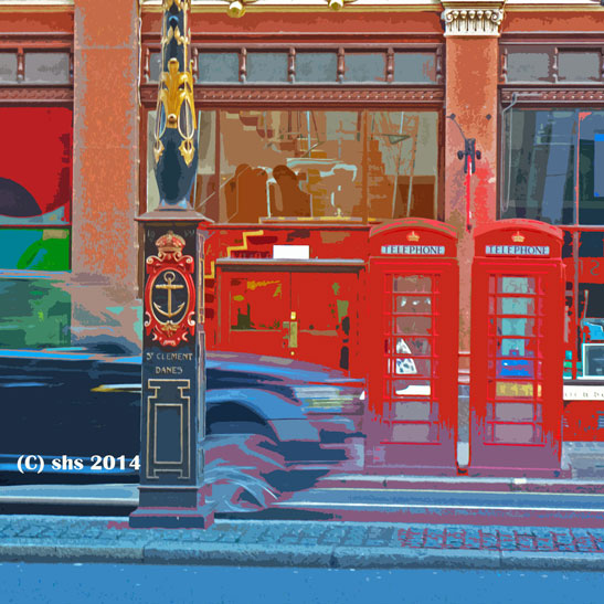 Art Photo of London Cab by S H Sheldon